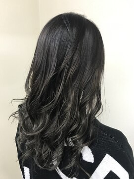ヘアー アクト ルーム Hair Act room グレイグラデーションカラー