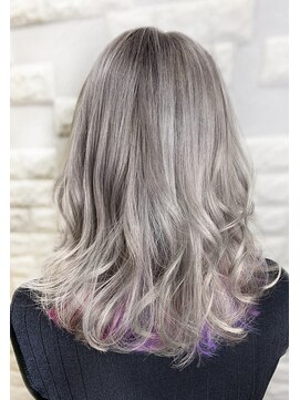 シェルティ フィエル(Shelltie Fiel) インナーカラー☆ラベンダー＆バイオレット