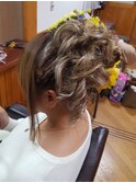 フルアップ 生花飾り(^O^)
