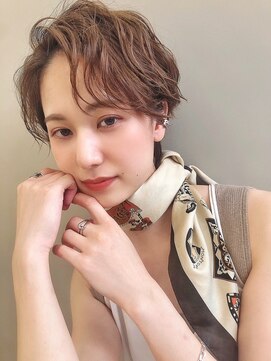 エマエコル(Emma ecole) Emma ecole ニュアンスパーマ×ショートヘア by.mai