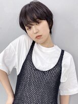 アイティー バイ アルバム 浦和店(IT by ALBUM) コンパクトショート_オリーブカラーハイライトカラー_57757