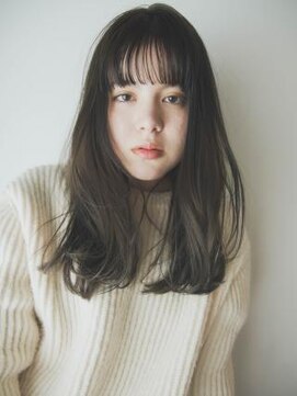 アグ ヘアー アクロス 結城店(Agu hair across) 《Agu hair》シアー質感×重ためロング