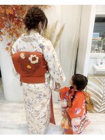 レア(Le'a)&nbsp;七五三親子☆3歳&ママ着付け＋ヘアセット