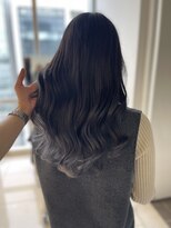 アライブ ハラジュク(ALIVE harajuku)&nbsp;ブルーシルバーグラデーションカラー　ryota