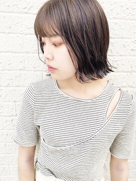 モリオ フロム ロンドン 成増店 【morio成増/玉井】顎下ボブ　外ハネ　暗髪