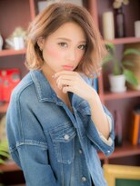 カバーヘア イヴ 戸頭店(COVER HAIR EVE)&nbsp;ラフニュアンス外国人風くせが風大人ボブc5戸頭20代30代40代