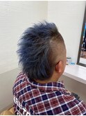 ベリーショートモヒカンスタイル