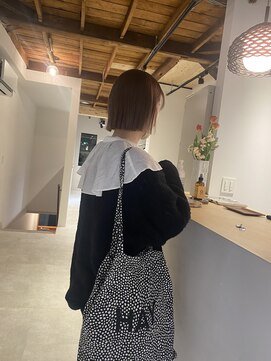 イオ(io) minibob×mate beige【KAZUKI】