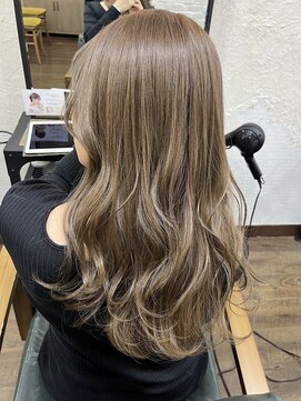 オロ(ORO) 【ORO】ブリーチなしハイトーンベージュ　浅見