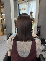 パム 恵比寿(PAM.)&nbsp;酸性ストレート × ぱつっとロブ