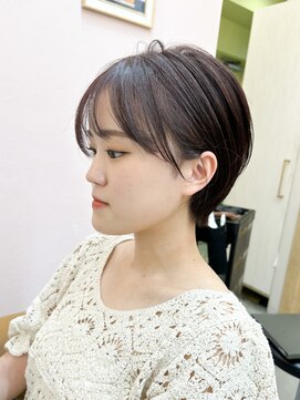ロンドアジュール 横浜(Lond azur) ☆コンパクトマッシュでツルッとストレート質感ショート