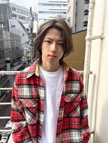 ピープスアンドスー 表参道 渋谷(Peeps&Suu.) メンズカット レイヤーカット ミディアム リバースパーマ