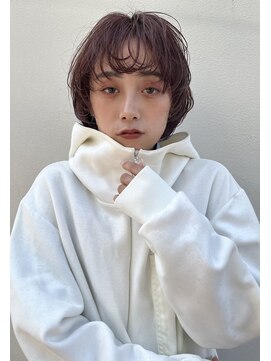 ソイ コンク 下北沢(soi conc) wine red/natural curl_下北沢