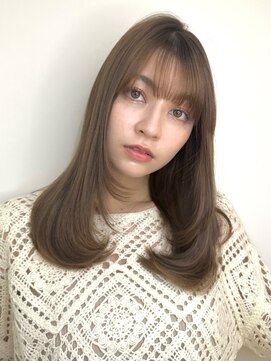 バイオレットジェム(Violet`jem) 10代20代30代40代内巻きワンカールレイヤーカット韓国ヘア