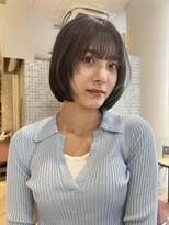 ミンクス 銀座店(MINX)&nbsp;アッシュカラー×ボブ