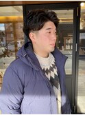 ニュアンスパーマ/ビジネスショート/ツーブロック/刈り上げ