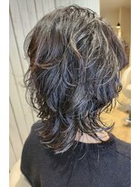 アーチヘアー(arch hair)&nbsp;簡単パーマスタイル