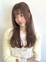 〈藤間〉自由が丘顔まわりカット/レイヤースタイル/韓国ヘア