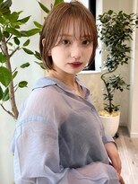 アンバー 池袋(amber)&nbsp;ハイトーンカラー/オリーブベージュ/紙質改善/レイヤー[池袋駅]