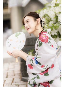 バサラ 大阪梅田店(VASARA) 大阪浴衣ヘア 大阪浴衣レンタル 浴衣ヘアセット大阪