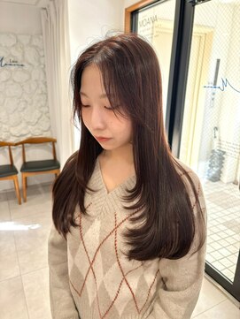 ルア モアナ バイ ヘッドライト 小田原2号店(Lua Moana by HEADLIGHT) 【Moana Lua】#レイヤーカット#韓国ヘア #艶カラー