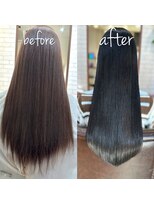 ヘアケアアンドヘアデザイン リベール(L:belle)&nbsp;イメチェンヘアスタイル５トーンオリーブ艶髪美髪のススメ