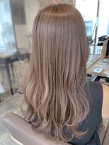 ノア(NOA)&nbsp;【NOA】透明感大人カールハイライトミルクティーベージュ