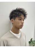 メッシュ/ハイライト/メンズカット/メンズ/短髪/メンズカラー