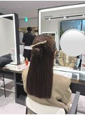 ライブヘア◎カチモリハーフアップ