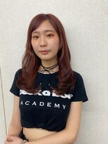 ピークアブー ワン(PEEK-A-BOO ONE)&nbsp;#レイヤーカット#コーラルブラウン