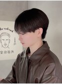 リバースパーマ × シースルーマッシュ【朝久】