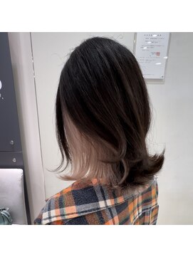 テーラヘアー 東川口店(TELAHAIR) インナーホワイトミルクティー