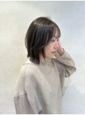 【kana】オリーブカラー/ブリーチなしカラー/レイヤーカット