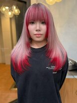 ウェイビーズ(WAVY'S) xブリーチ/イメチェン/ホワイトブロンド/外ハネボブ/美髪/