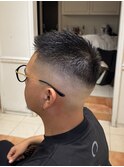 クロップ スキンフェード