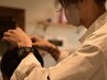 【大切な1日に】眉デザイン＋ヘアセット8900→7000