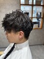 ヘアーズ ベリー 久留米店(hairs BERRY)&nbsp;シャドウパーマにさせてもらいました(^^)