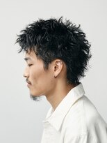 フィフス 天神大名(fifth) 天神大名スパイキーパーマメンズカットスパイキーショート30代