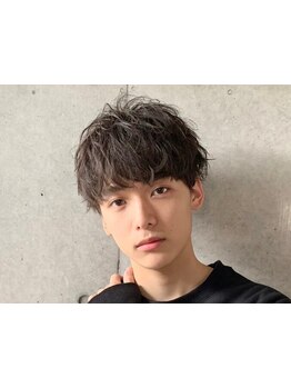 《360°綺麗なシルエットに》垢抜けた印象に仕上げる、今トレンドのシャドウパーマ*初パーマにも◎[甲南]