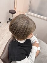 カミノワ(kaminowa) 白髪率70%おすすめヘア 神戸/三宮/元町/脱白髪染め/白髪ぼかし/