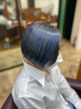 ピュア ポイント 和光店(PURE POINT) ブルージュ/ハイライト/ハンサムショート