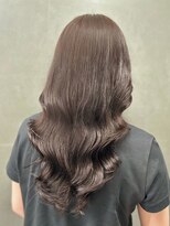 ジエクト カナウ(The Ect canow) コテ巻き風パーマ/無重力/チャコールグレー/オリーブグリーン