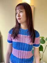 ヒントステーション(HINTSTATION)&nbsp;〈浅草 半個室〉眉上バング×フェイスレイヤー