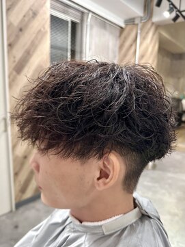 ビカムメンズヘアー 栄店(become men's hair) ツイストスパイラルマッシュ/メンズパーマ/名古屋メンズパーマ