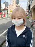千葉駅/オリーブグレー/小顔/ココアベージュ