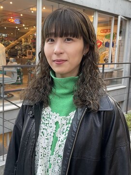 カシ 中目黒(CASI) ミディアムパーマ