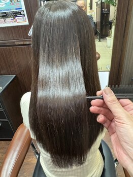 美容室 プレ タ ポルテの写真/［髪質改善特化サロン］ナチュラルで美しいロングやミディアムで周りと差をつける、自分至上最高の美髪に