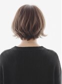 30代40代大人可愛いボブ 大人ボブ 外はね パーマ