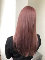 salon de MiLK 札幌大通店【サロン ド ミルク】 大人気のピンクベージュカラー