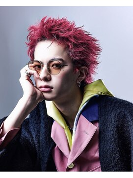 アストラ(ASTRA) MEN’S HAIR/波巻きツイストスパイラル/リバースセンターパート